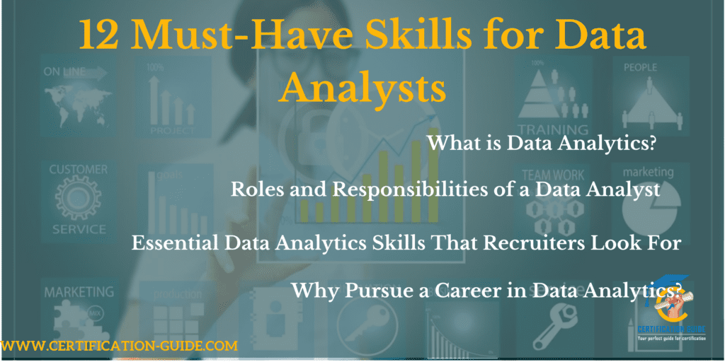 12 Must-Have Skills for Data Analysts