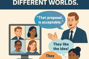 Conflict management training session with diverse professionals in USA office