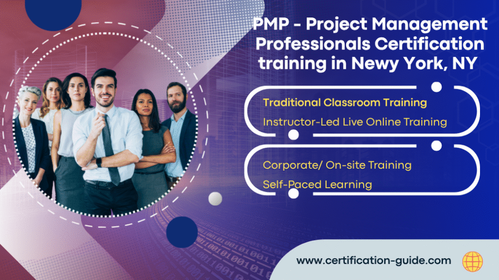 PMP Certification Training in New York NY | PMP certification training online New York NY