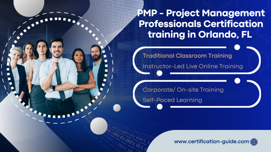 PMP certification training in Orlando, FL