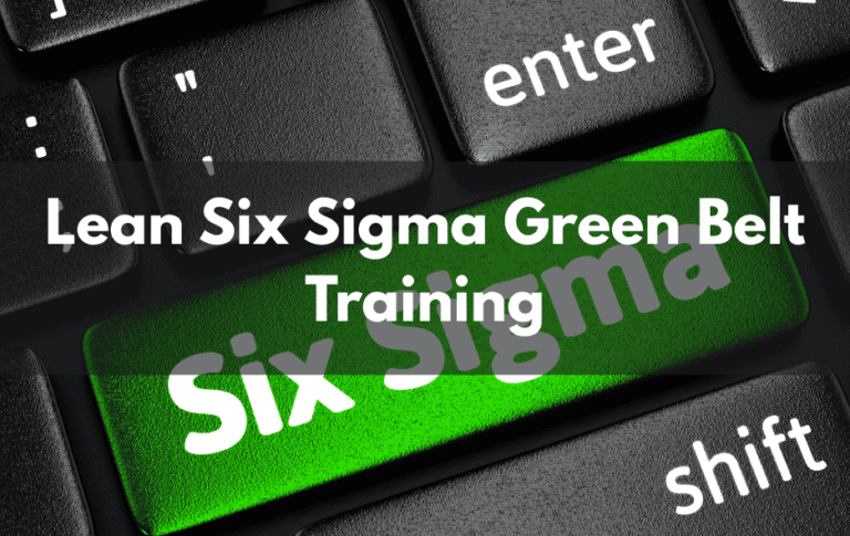 Lean Six Sigma Green Belt Training (USA Edition)