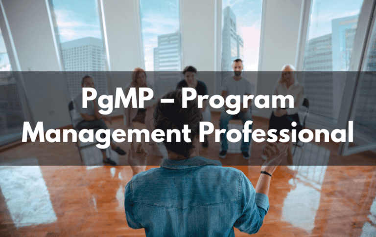 PgMP – Program Management Professional